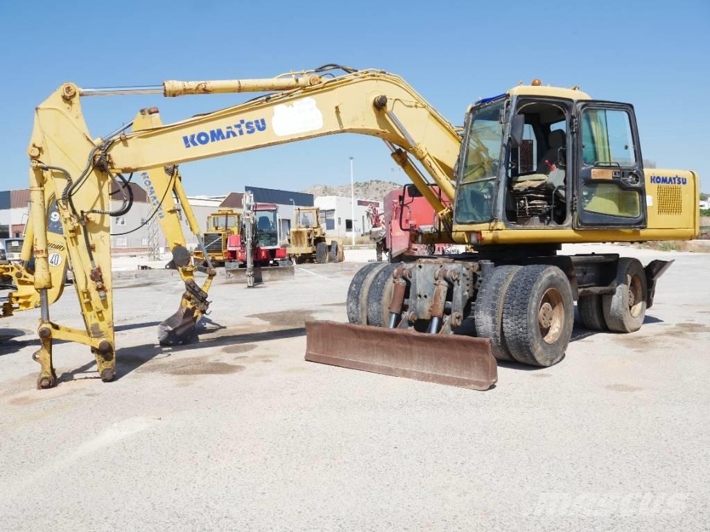 Komatsu PW 170 Колёсные экскаваторы