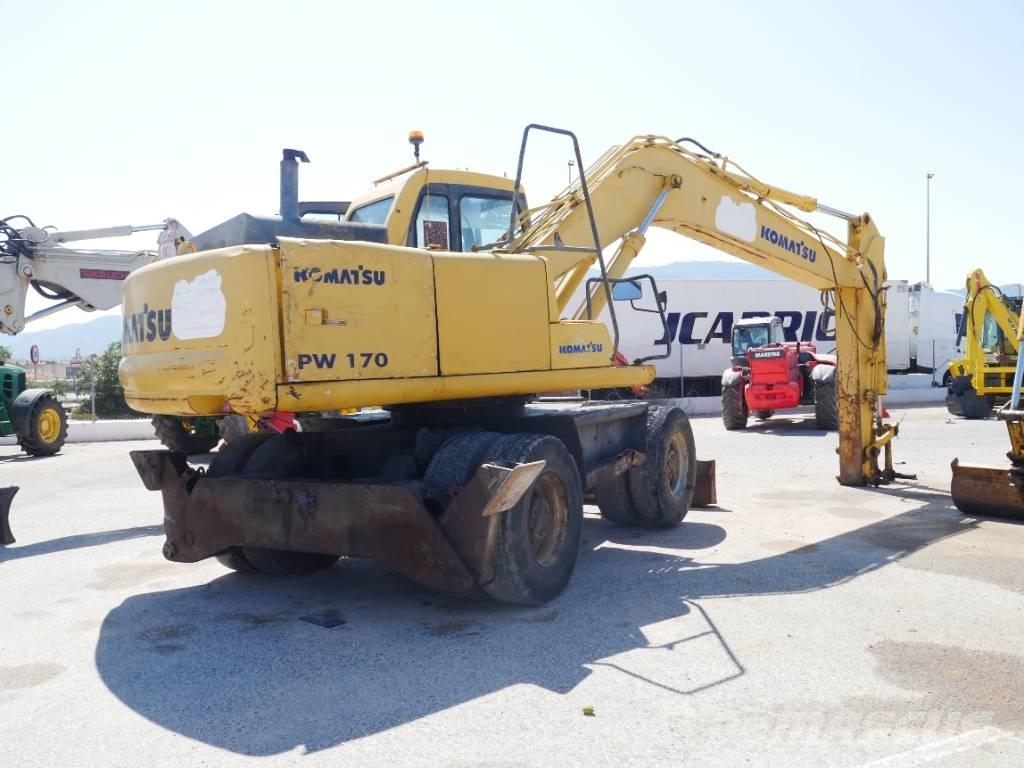 Komatsu PW 170 Колёсные экскаваторы