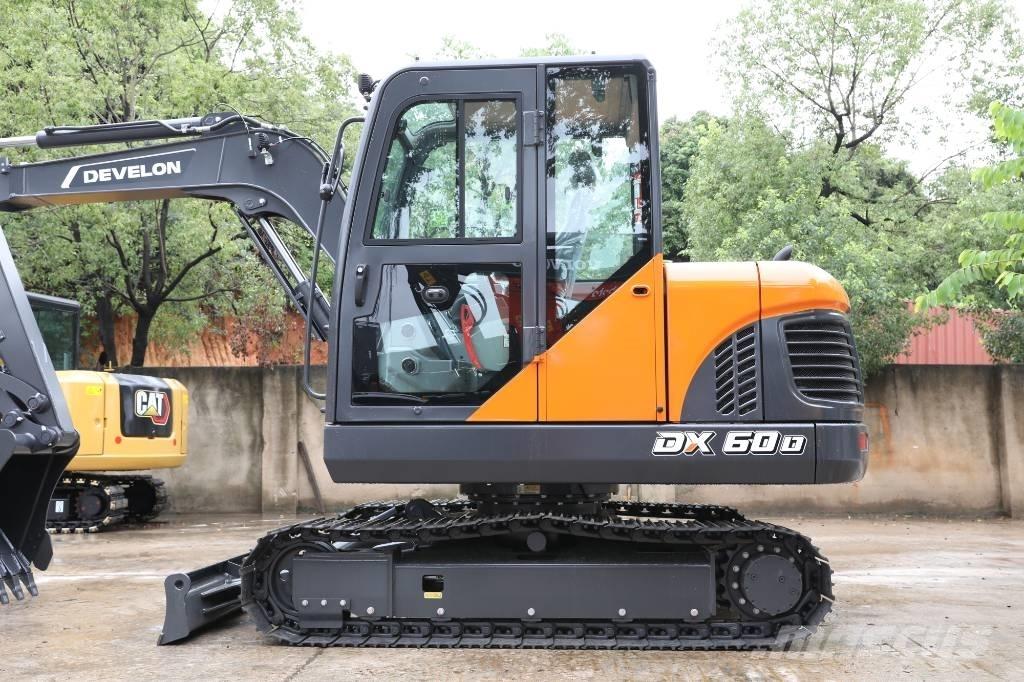 Develon DX 60 D Колёсные экскаваторы