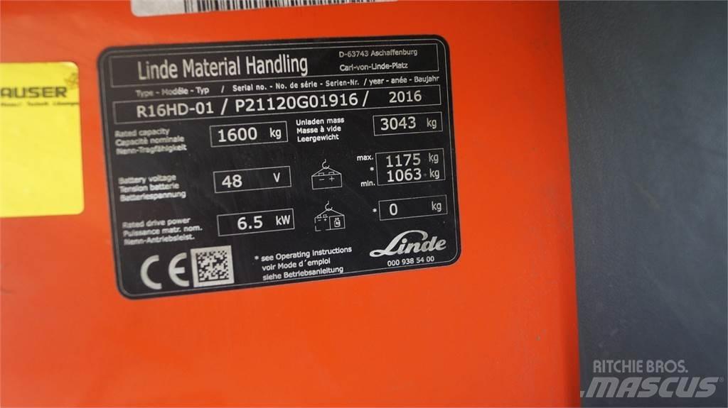 Linde R16HD Ричтраки