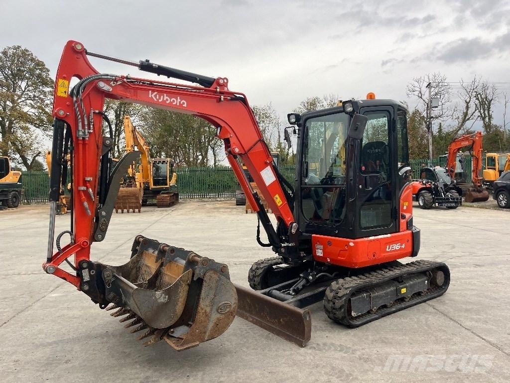 Kubota U 36-4 Мини-экскаваторы