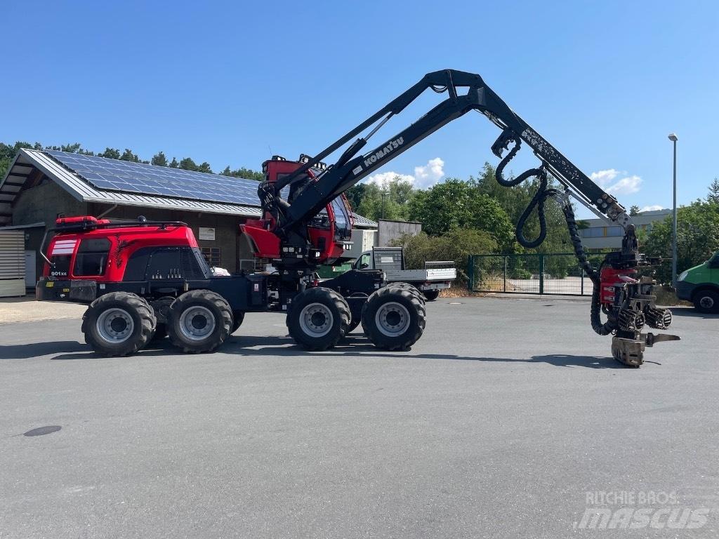 Komatsu 901 XC Харвестеры