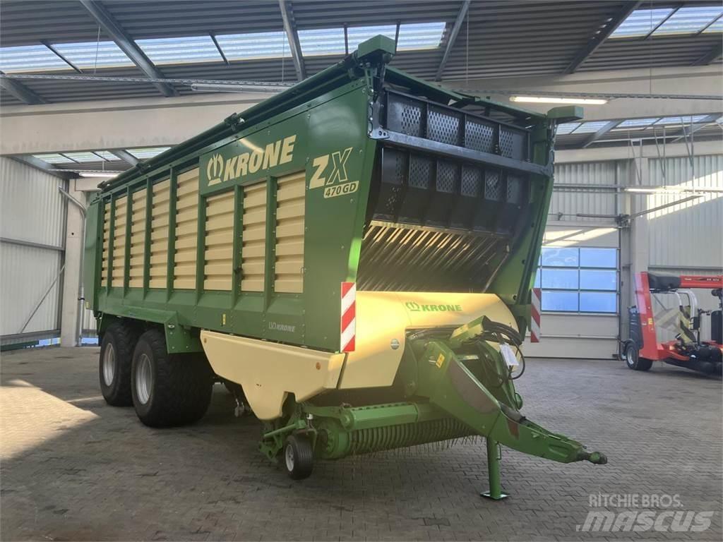 Krone ZX 470 GD Прицепы с самозагрузкой