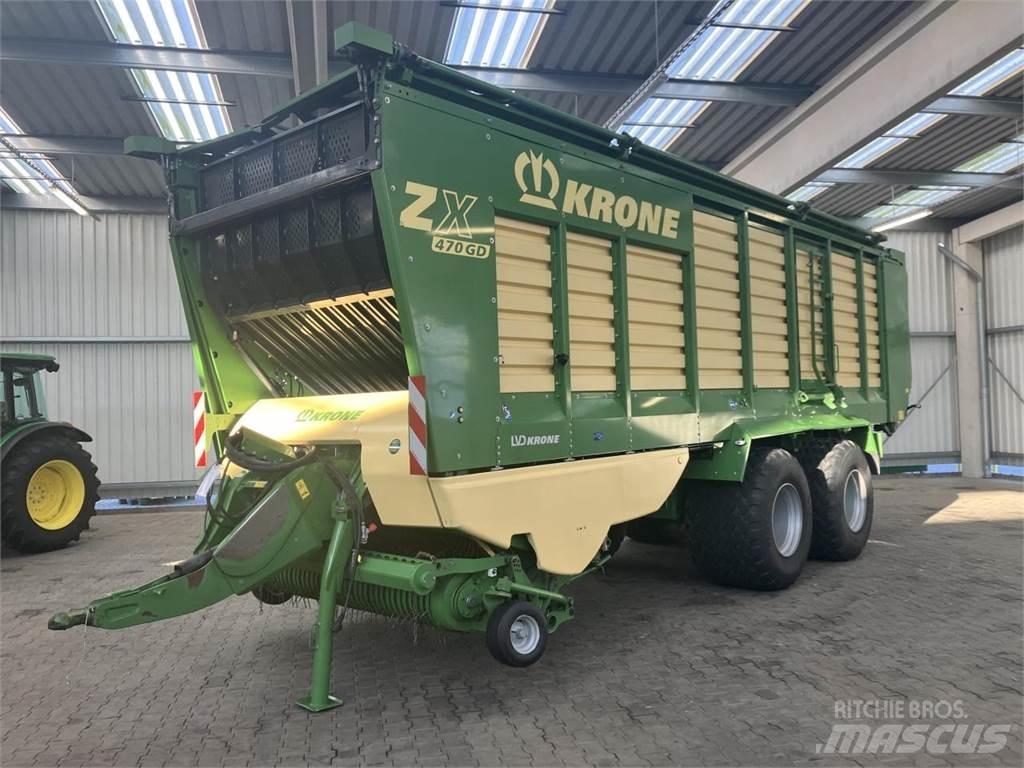 Krone ZX 470 GD Прицепы с самозагрузкой
