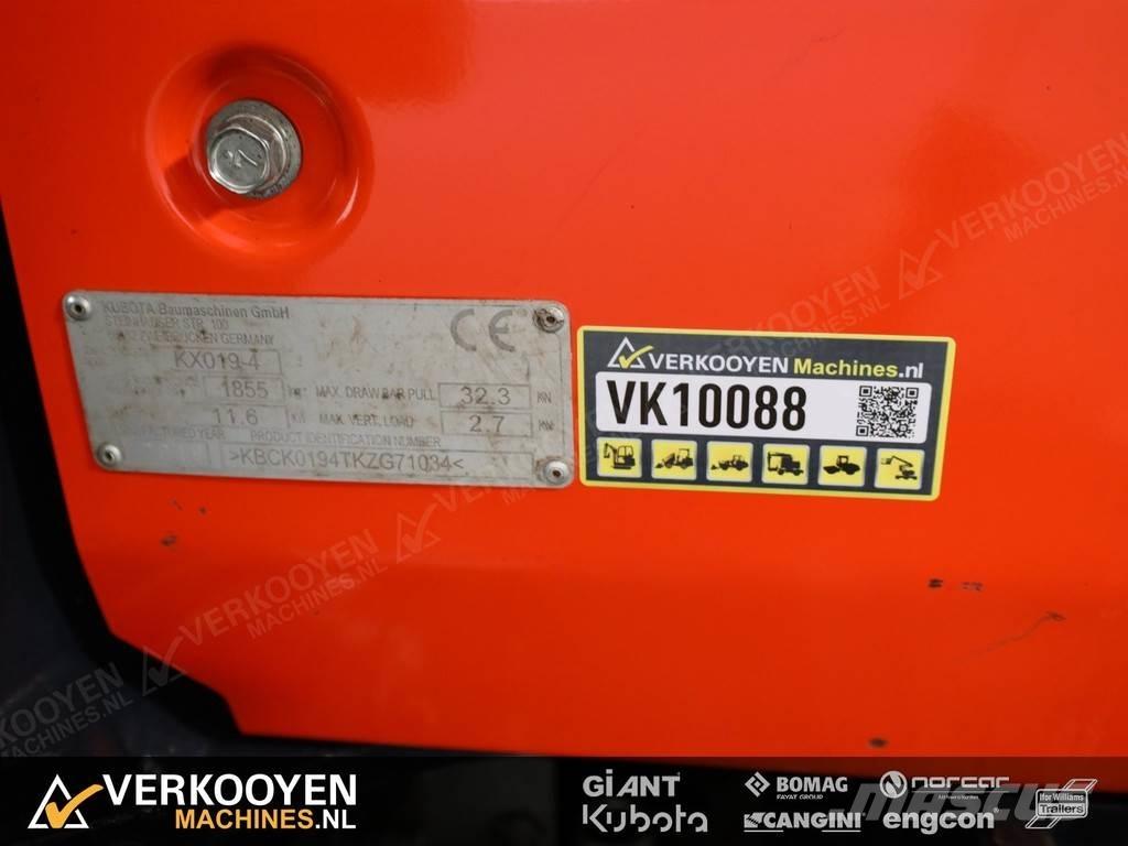 Kubota KX019-4 Мини-экскаваторы