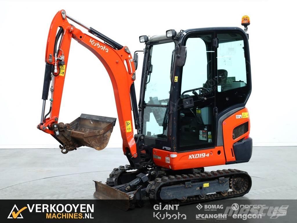 Kubota KX019-4 Мини-экскаваторы