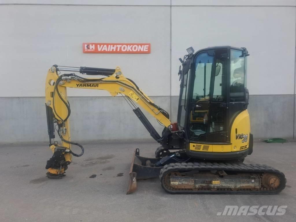 Yanmar Vio 38-U Мини-экскаваторы