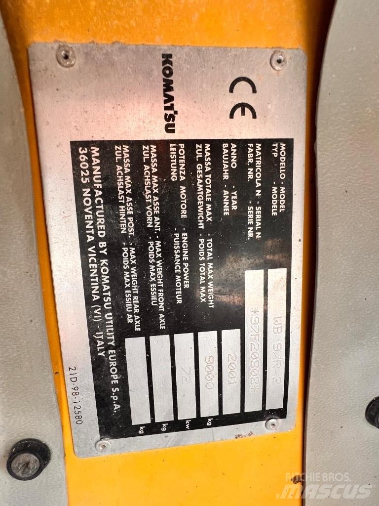 Komatsu WB 97 R-2 Экскаваторы-погрузчики