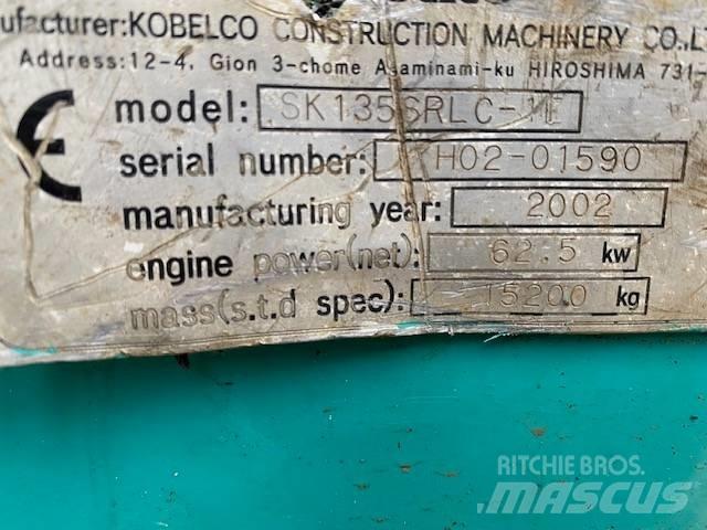 Kobelco SK 135 SR LC Гусеничные экскаваторы