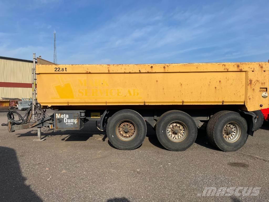 Metsjö Meta Dump 6.3 Тракторные самосвальные прицепы