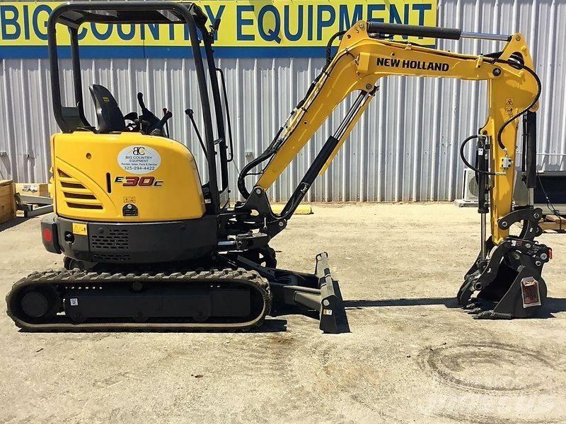 New Holland E30C Мини-экскаваторы