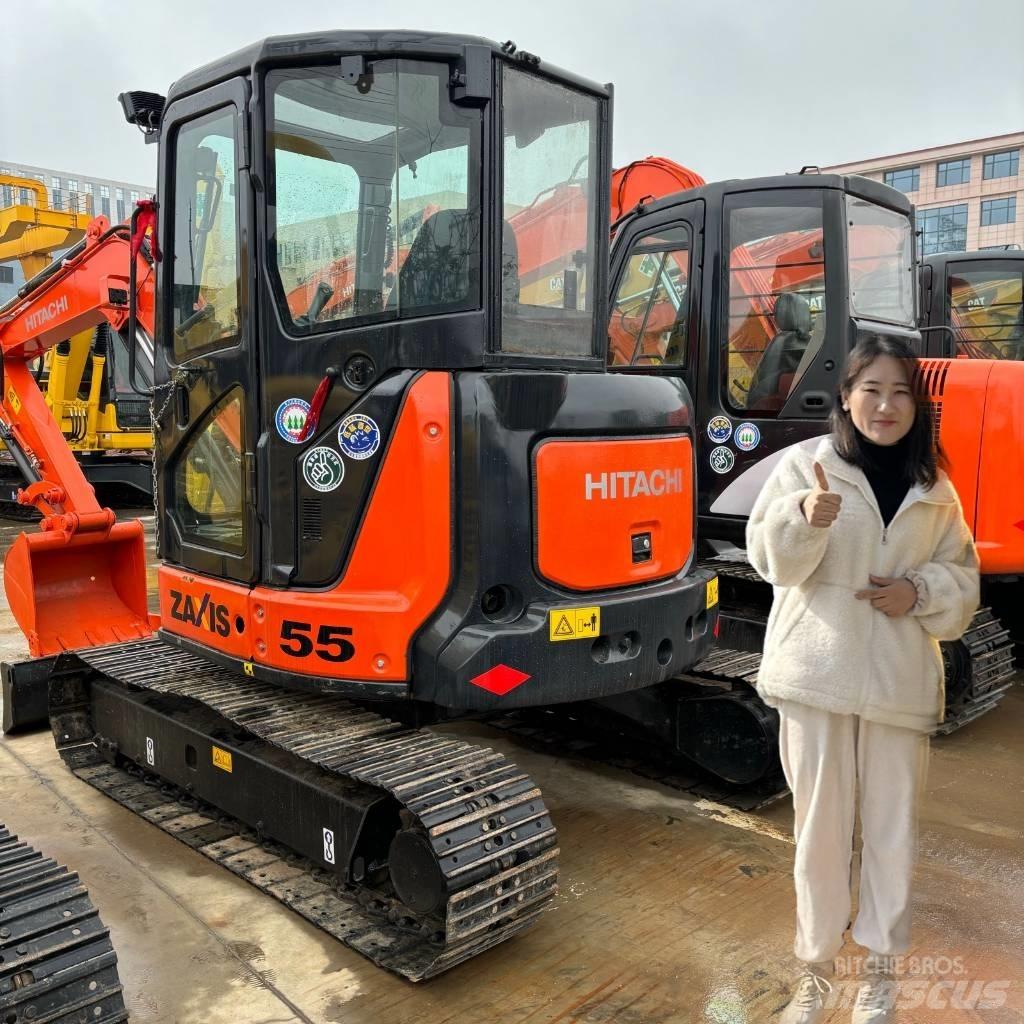 Hitachi ZX 55 Мини-экскаваторы