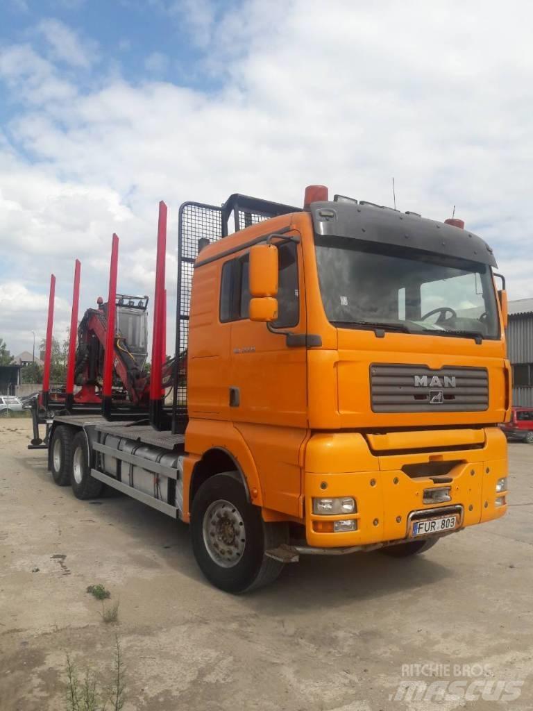 MAN TGA 33.530 Лесовозы / Сортиментовозы