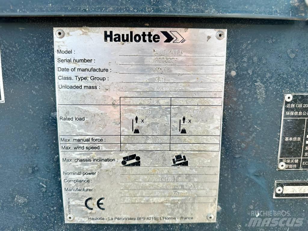 Haulotte HA16RTJ Коленчатые подъемники