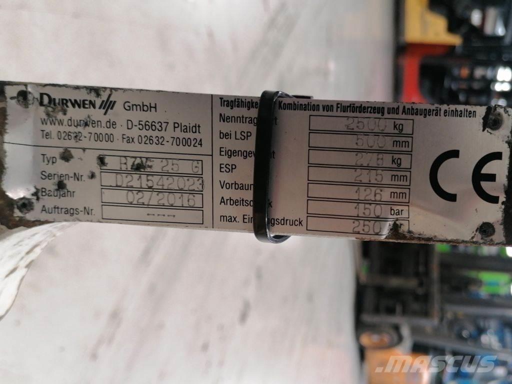 Durwen RZV 25 G. Паллетные вилы
