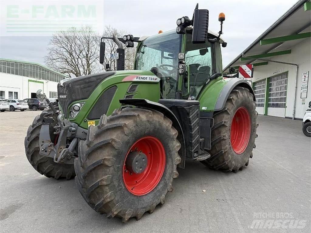 Fendt 724 vario s4 Трактора