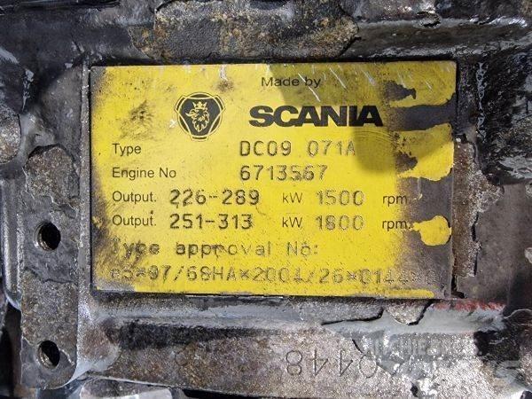 Scania DC09 71A Двигатели