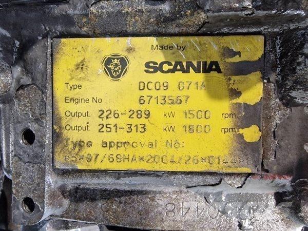 Scania DC09 71A Двигатели