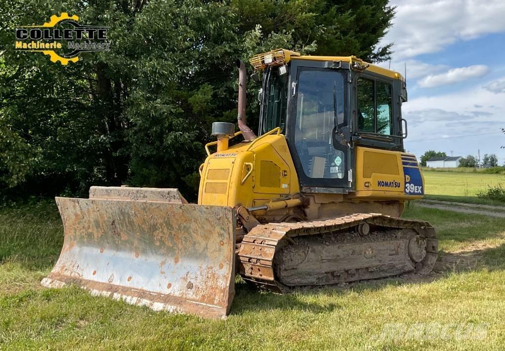 Komatsu D 39 EX Гусеничные бульдозеры
