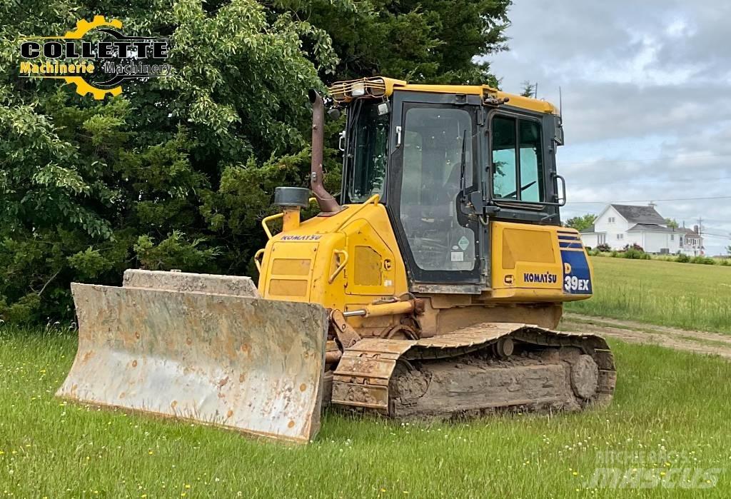 Komatsu D 39 EX Гусеничные бульдозеры