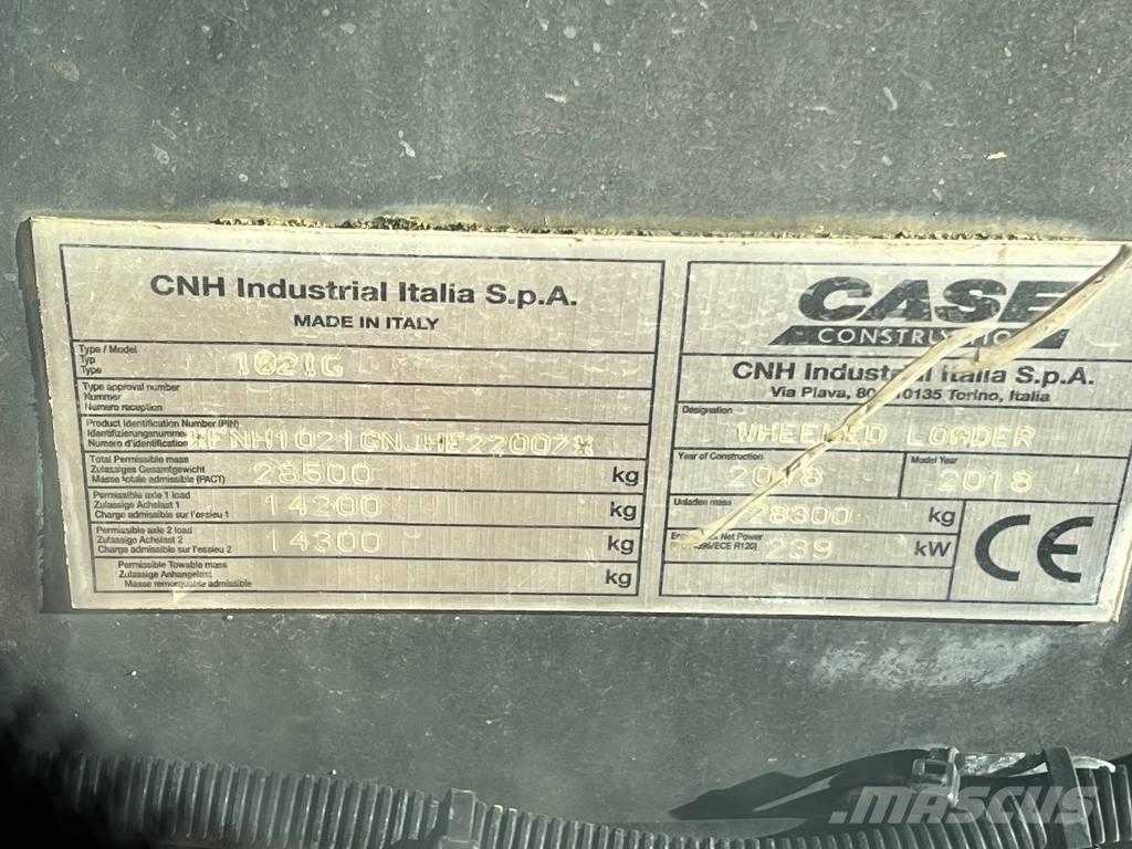 CASE 1021 G Фронтальные погрузчики
