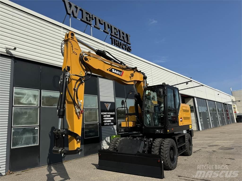 Sany SY175W Колёсные экскаваторы