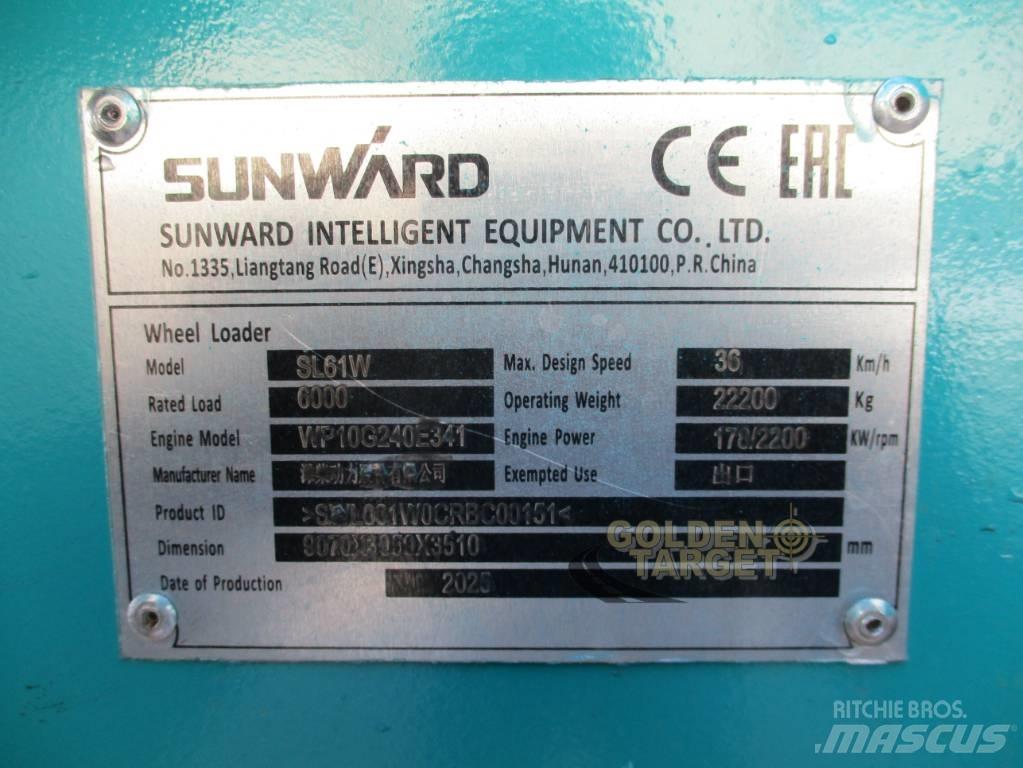 Sunward SL61W Фронтальные погрузчики
