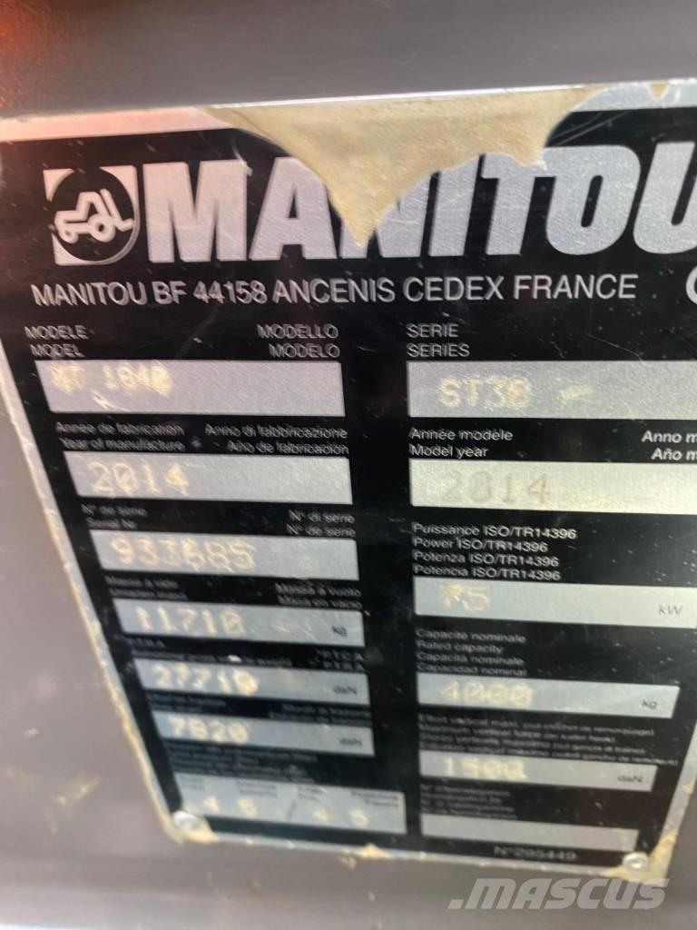 Manitou MT 1840 Телескопические погрузчики