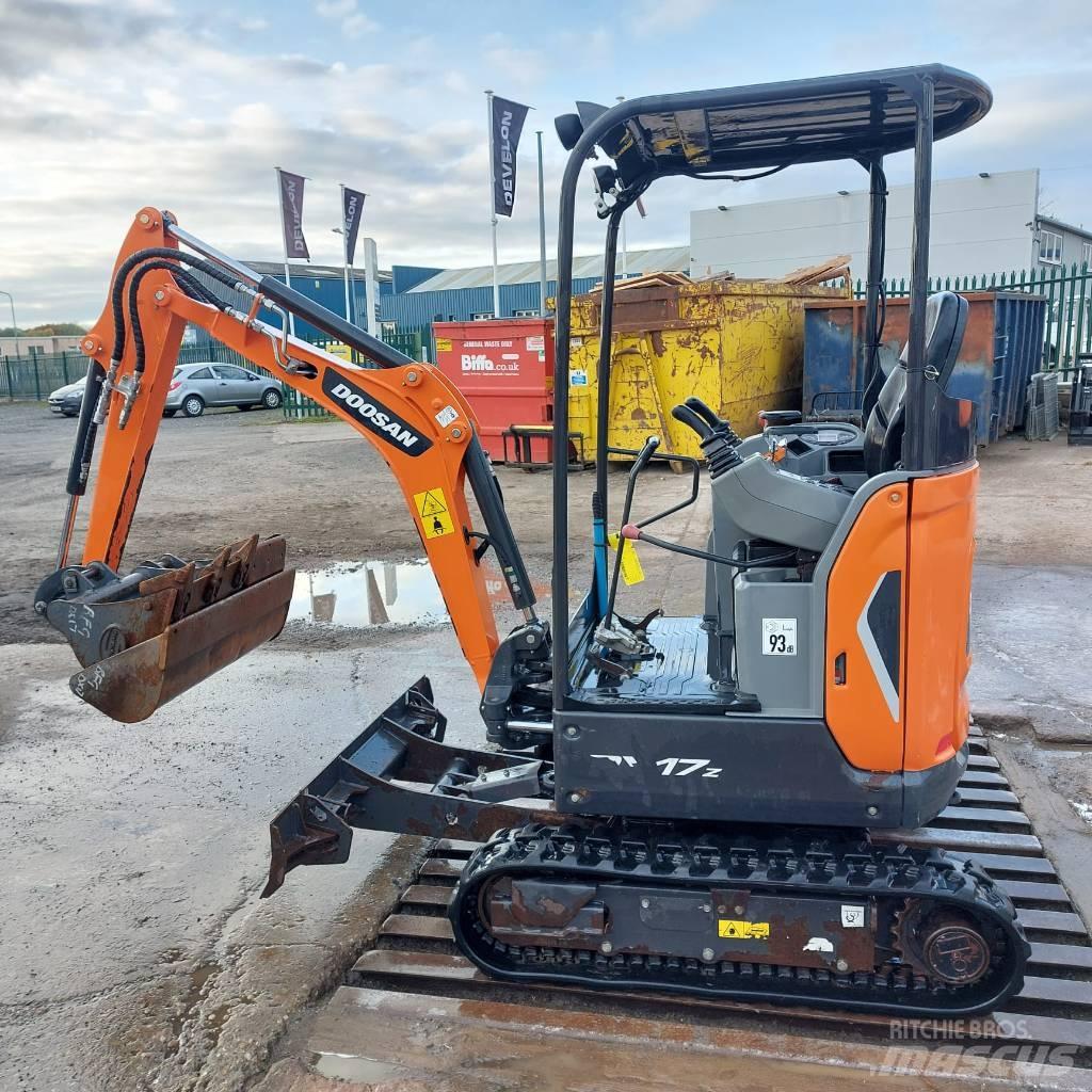 Doosan DX 17 Колёсные экскаваторы