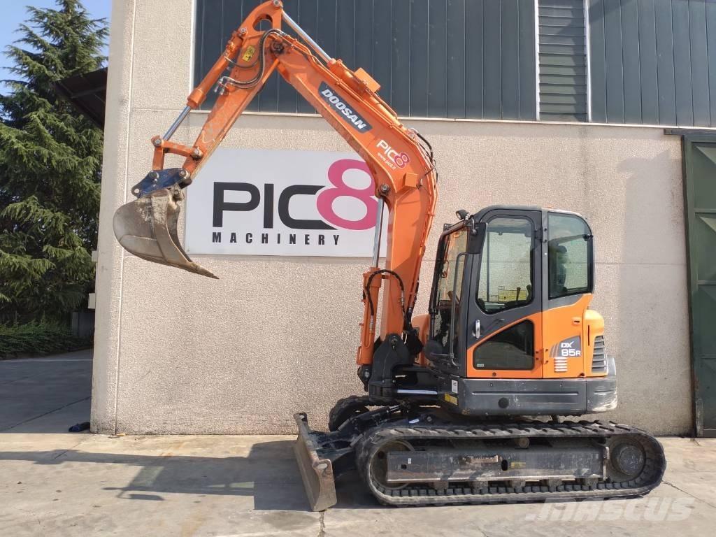Doosan DX 85 R-3 Малые экскаваторы 7т-12т