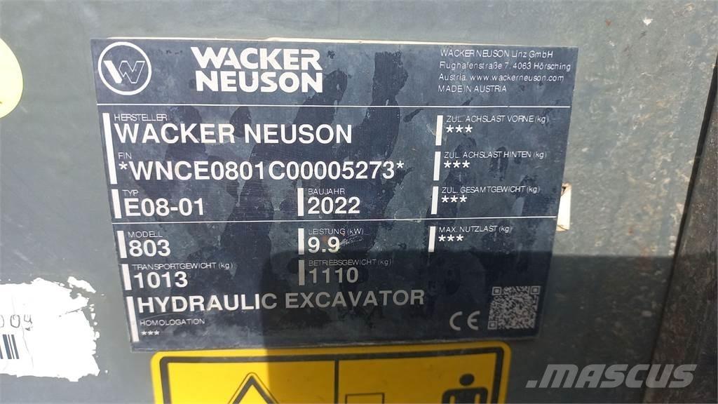 Wacker Neuson 803 Гусеничные экскаваторы