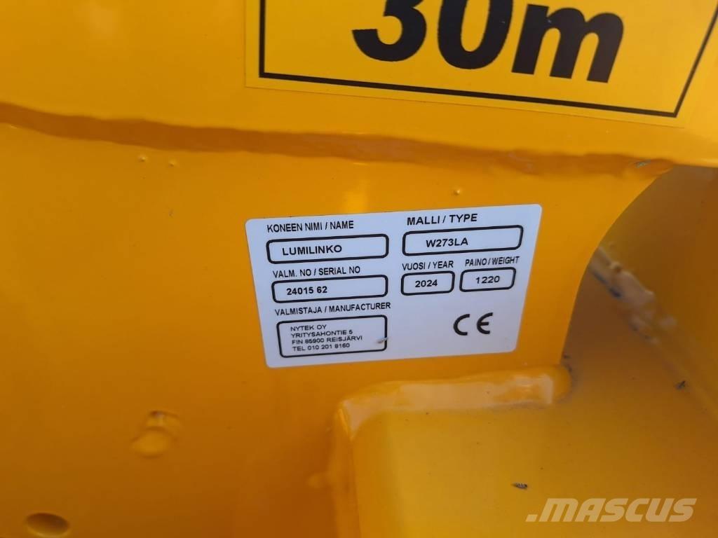 Wieska W 273LA Снегоуборщики