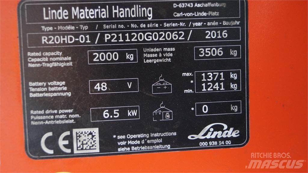 Linde R20HD Ричтраки