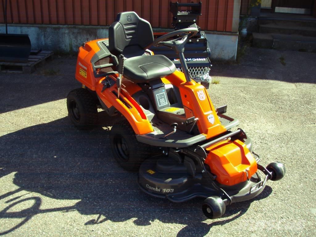 Husqvarna R 214 TC Самоходные газонокосилки