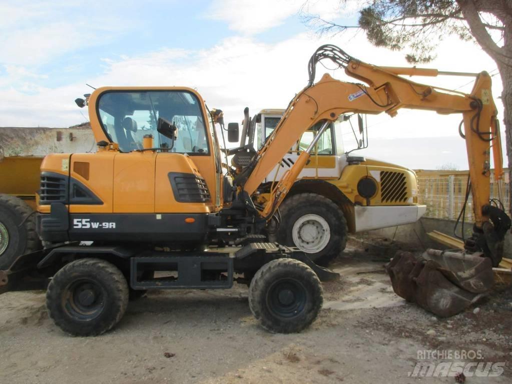 Hyundai R 55W 9A Мини-экскаваторы