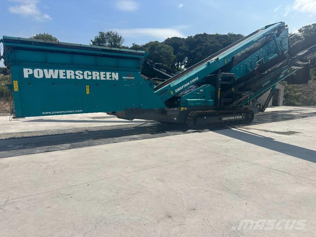 PowerScreen 2100X Мобильные грохоты