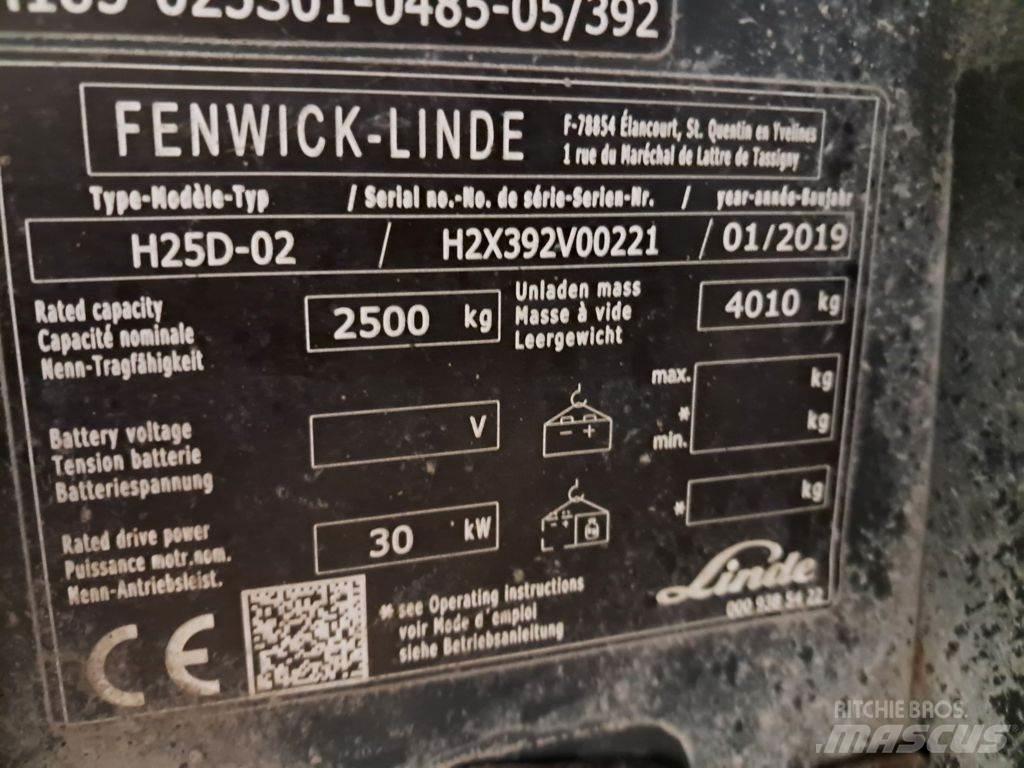 Linde H25D-02 Дизельные погрузчики