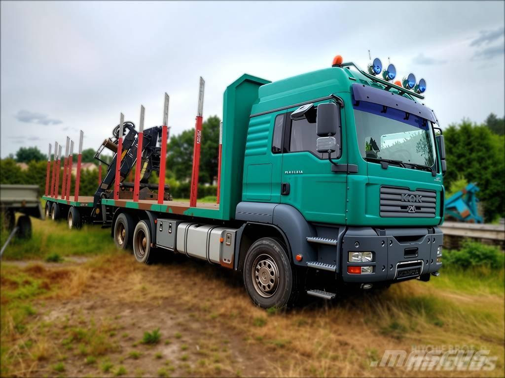 MAN TGA 33.430 Лесовозы / Сортиментовозы