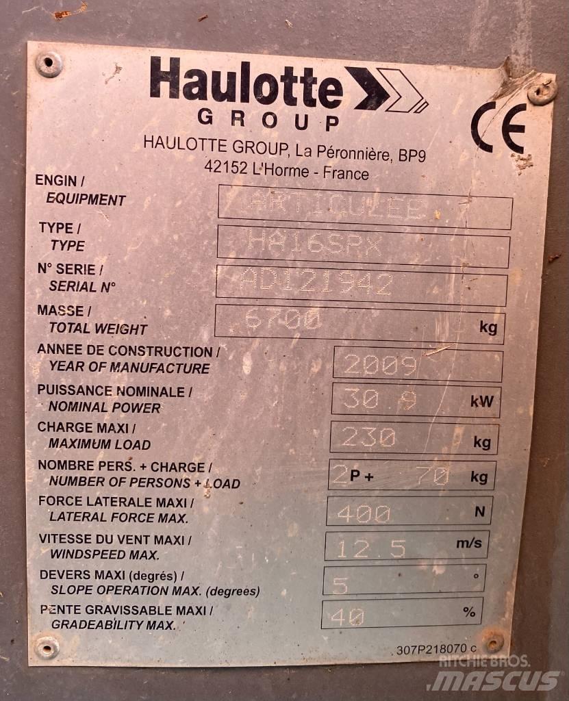 Haulotte HA 16 SPX Коленчатые подъемники