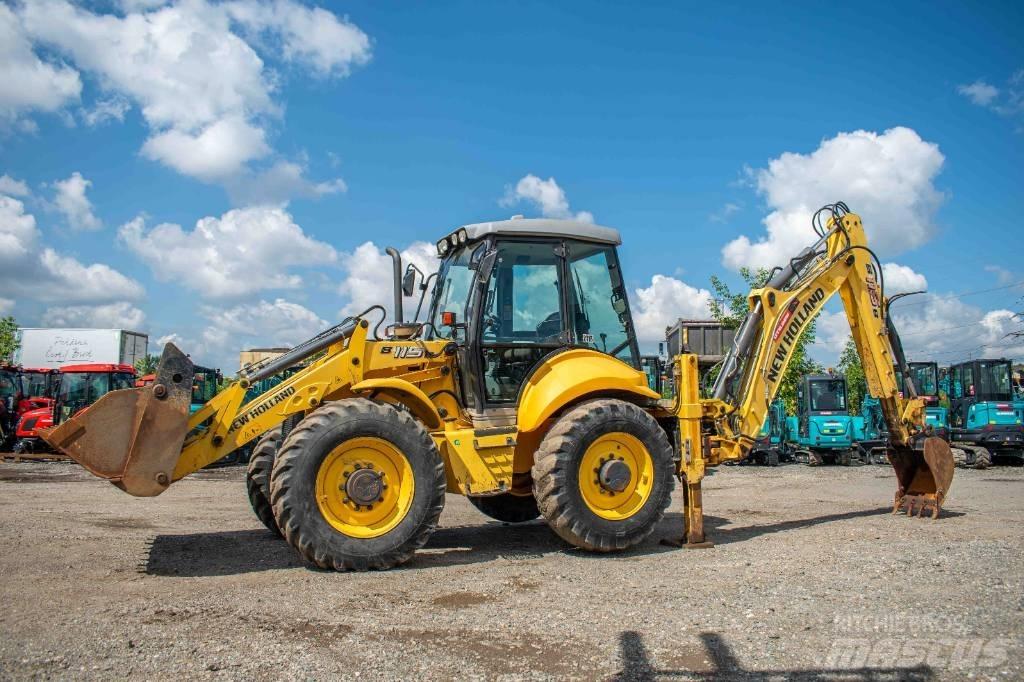 New Holland 115 Экскаваторы-погрузчики