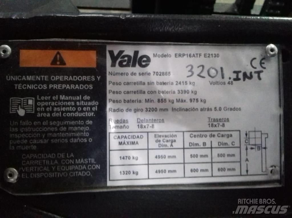 Yale ERP 16ATF Электропогрузчики