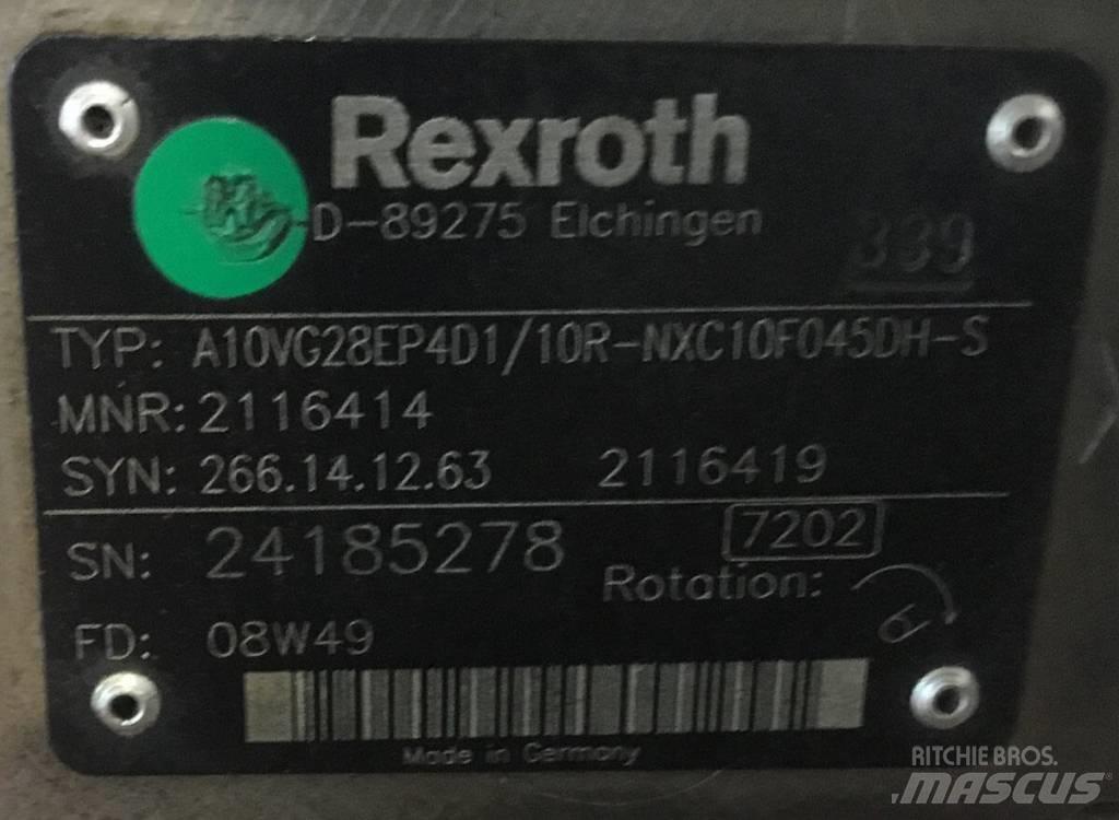 Rexroth A10VG28R Гидравлическая система