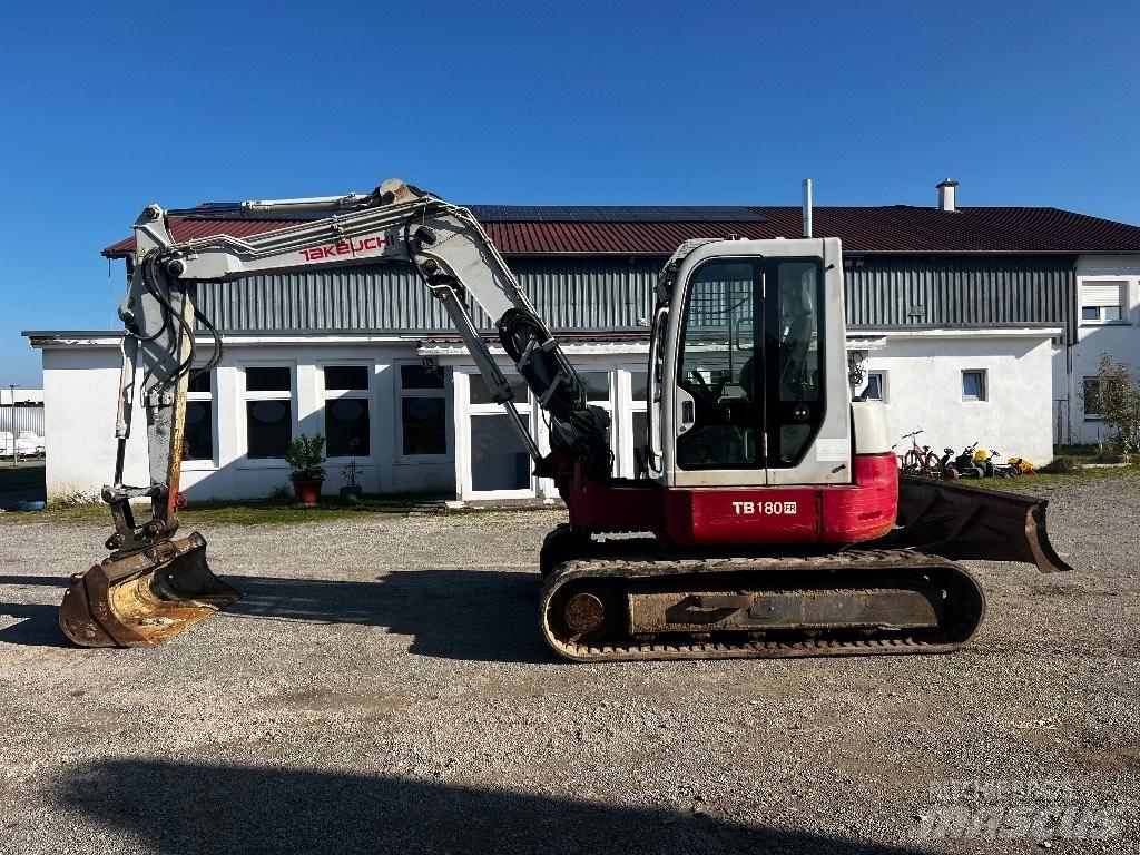 Takeuchi TB 180 FR Малые экскаваторы 7т-12т
