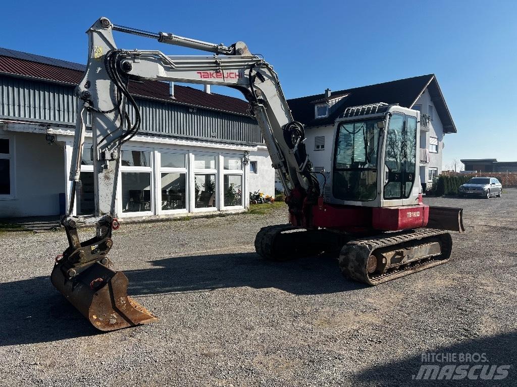 Takeuchi TB 180 FR Малые экскаваторы 7т-12т