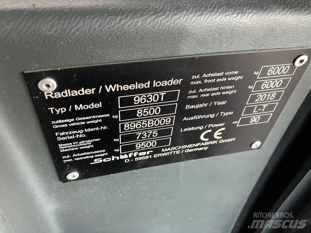 Schäffer 9630T Сельскохозяйственные телескопические погрузчики