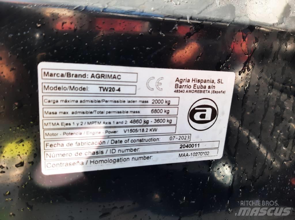 Agrimac TW20-4KL Внедорожные погрузчики