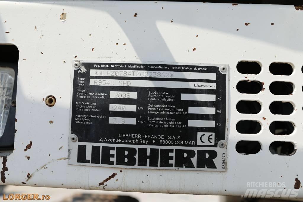 Liebherr R954 C SHD Гусеничные экскаваторы