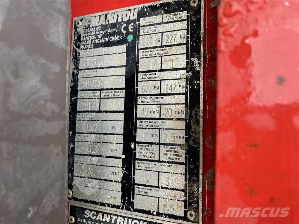 Manitou 78SEC Ножничные подъемники