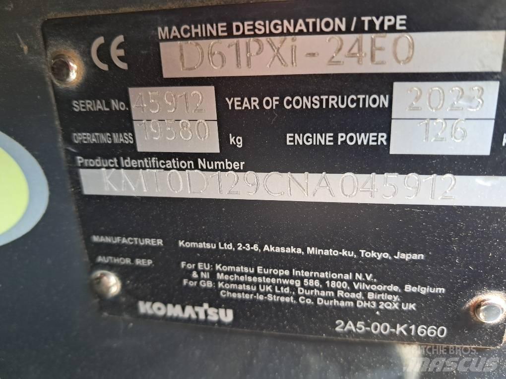 Komatsu D61PXI-24E0 Гусеничные бульдозеры