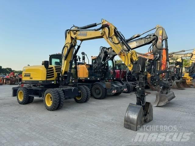 Yanmar B 110 W Колёсные экскаваторы